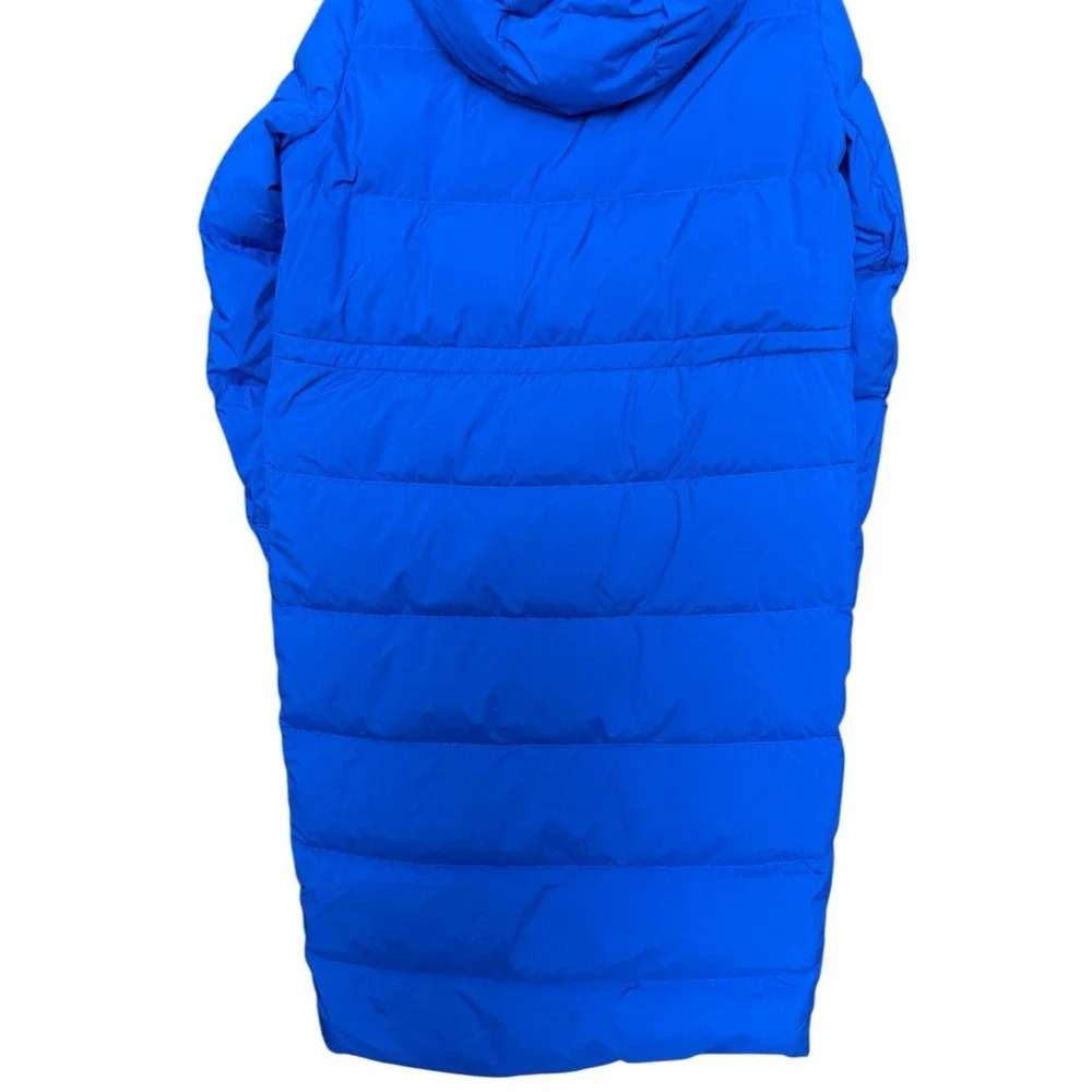 Lululemon Wunder Puff Long Jacket Psychic Blue‎ Women's Size 8